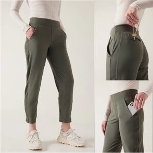 Athleta Brooklyn Ankle Pant - Olive